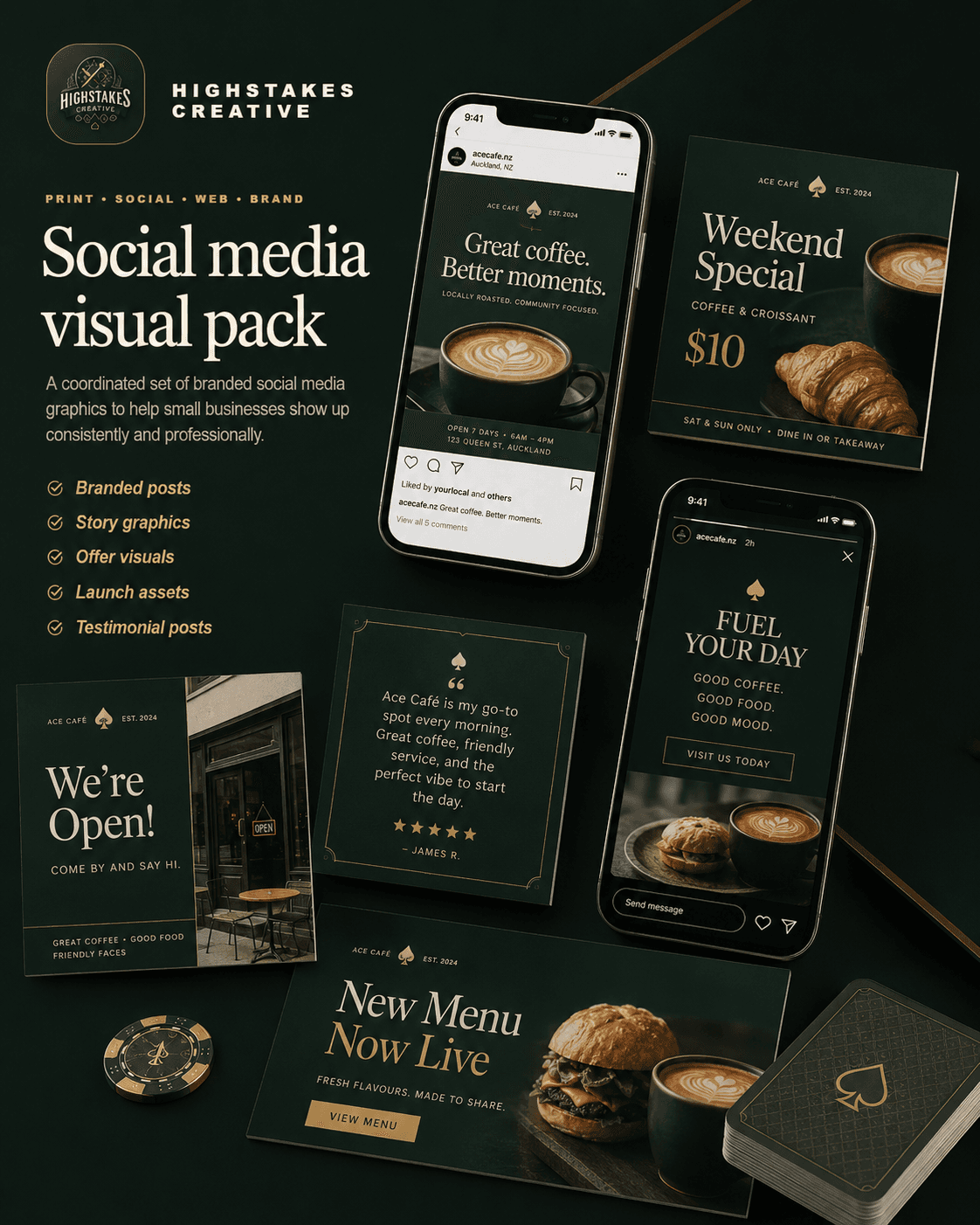 Social media visual pack
